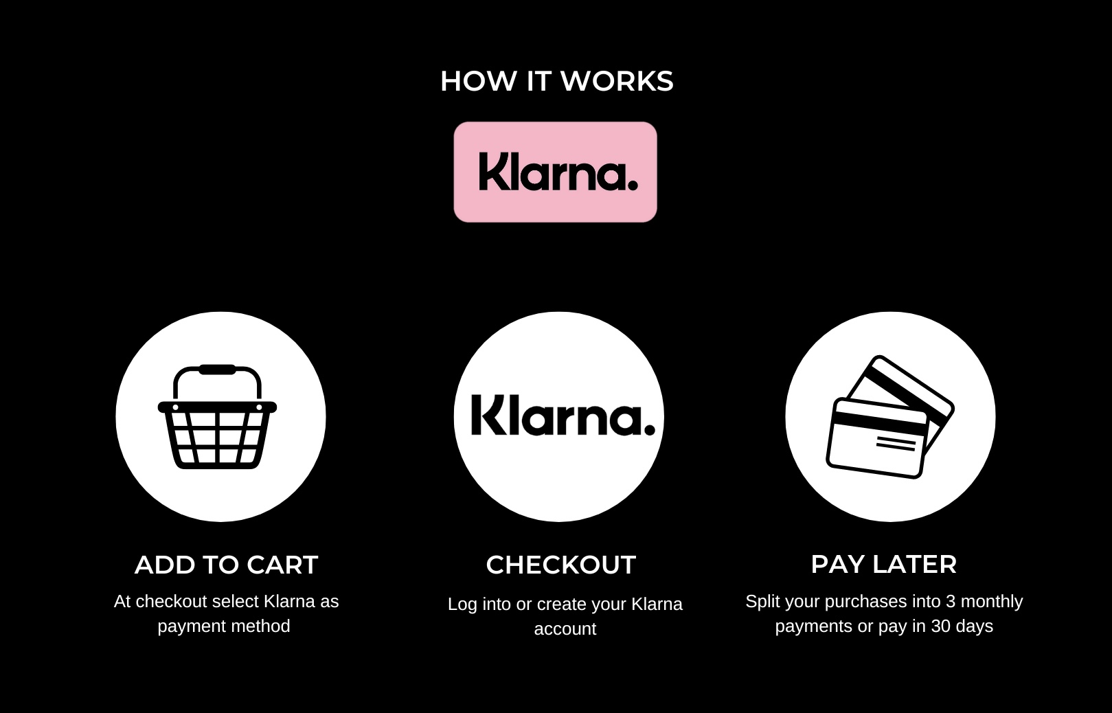 Now Offering Clearpay & Klarna - Kecks