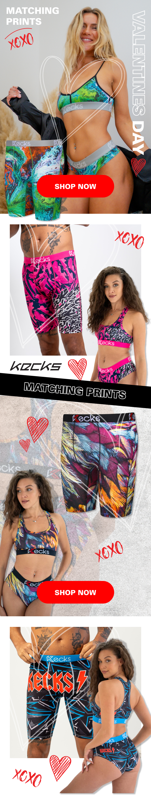 Kecks, Exclusive Access: Bouquet Underwear Prints Just for You
